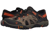 Hotsale Merrell Athletic Sandals for Men - All Out Blaze Sieve - Light Brown On Sale